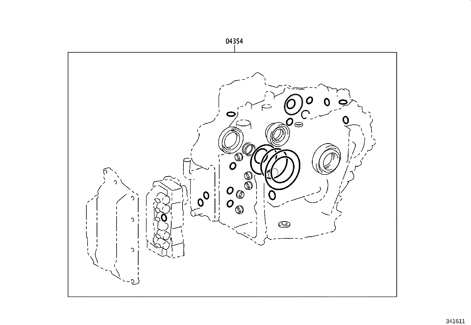 30140-52590 TRANSAXLE ASSY, CVT, REBUILT(W/O TORQUE CONVERTER) product image