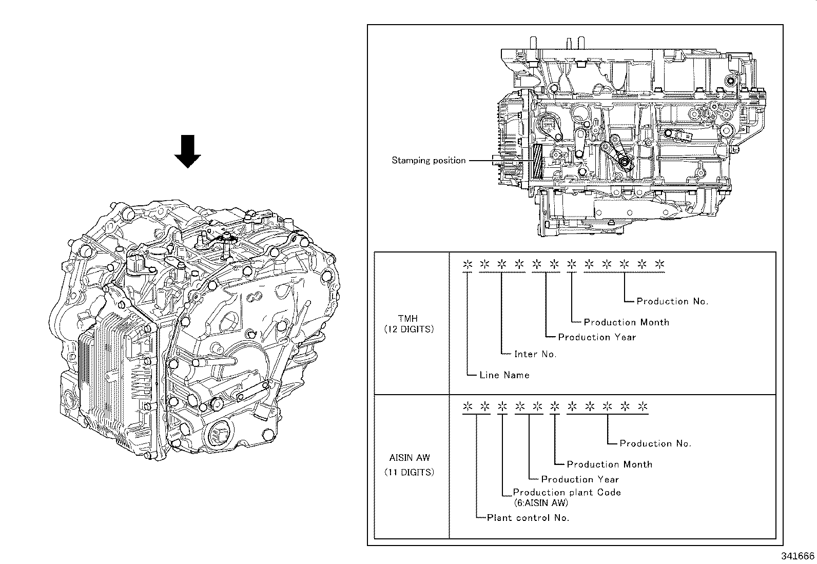 30140-42110 TRANSAXLE ASSY, CVT, REBUILT(W/O TORQUE CONVERTER) product image
