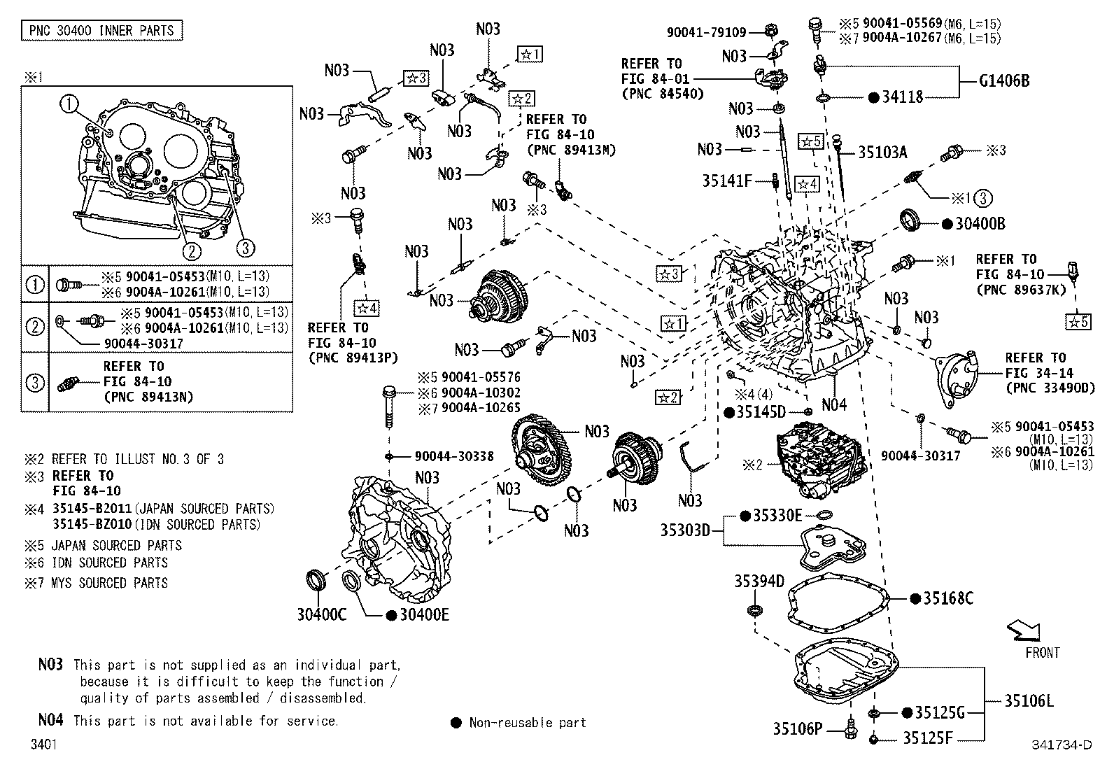 30400-BZ090 TRANSAXLE ASSY, CONTINUOUSLY VARIABLE product image
