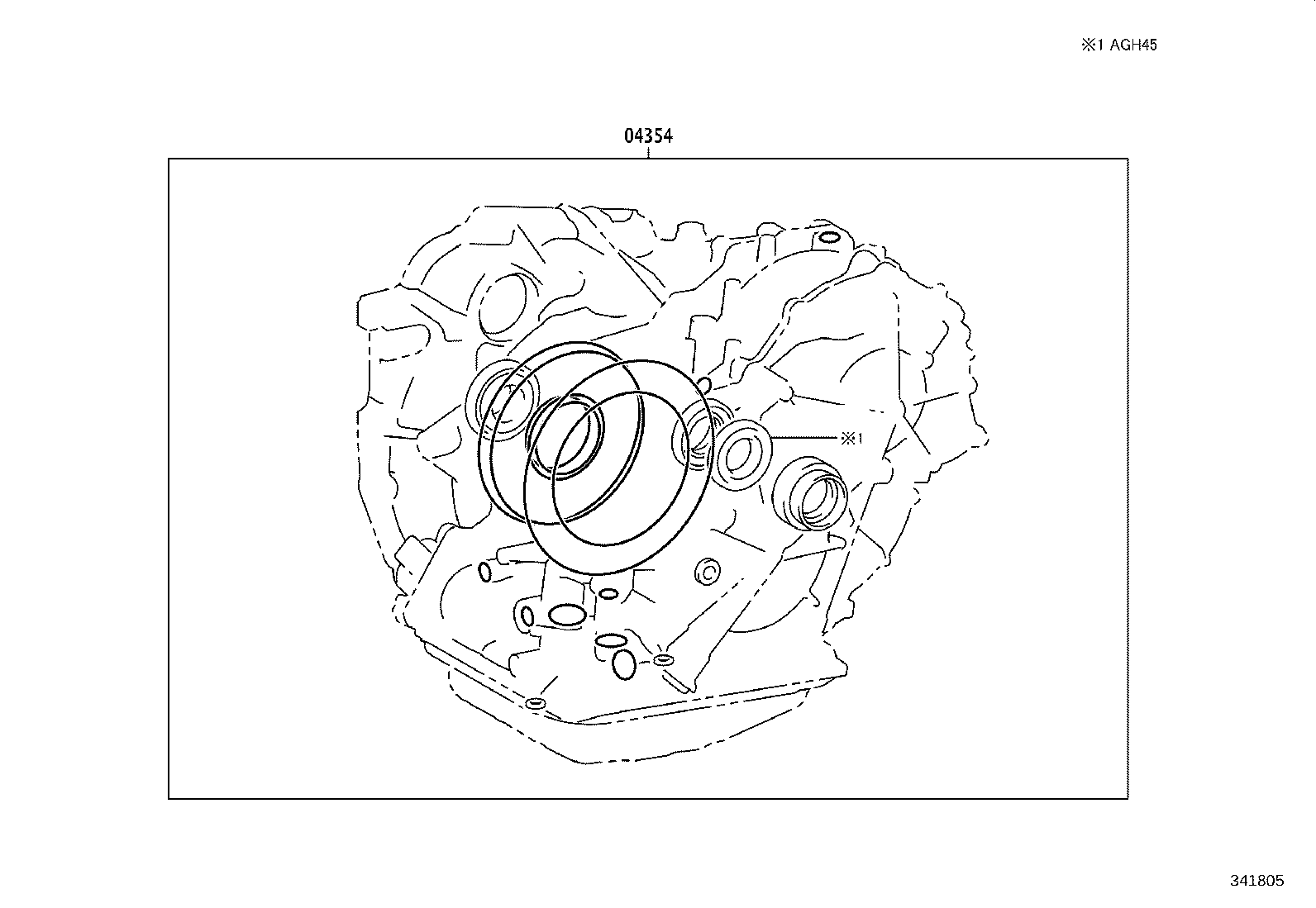 30140-58070 TRANSAXLE ASSY, CVT, REBUILT(W/O TORQUE CONVERTER) product image