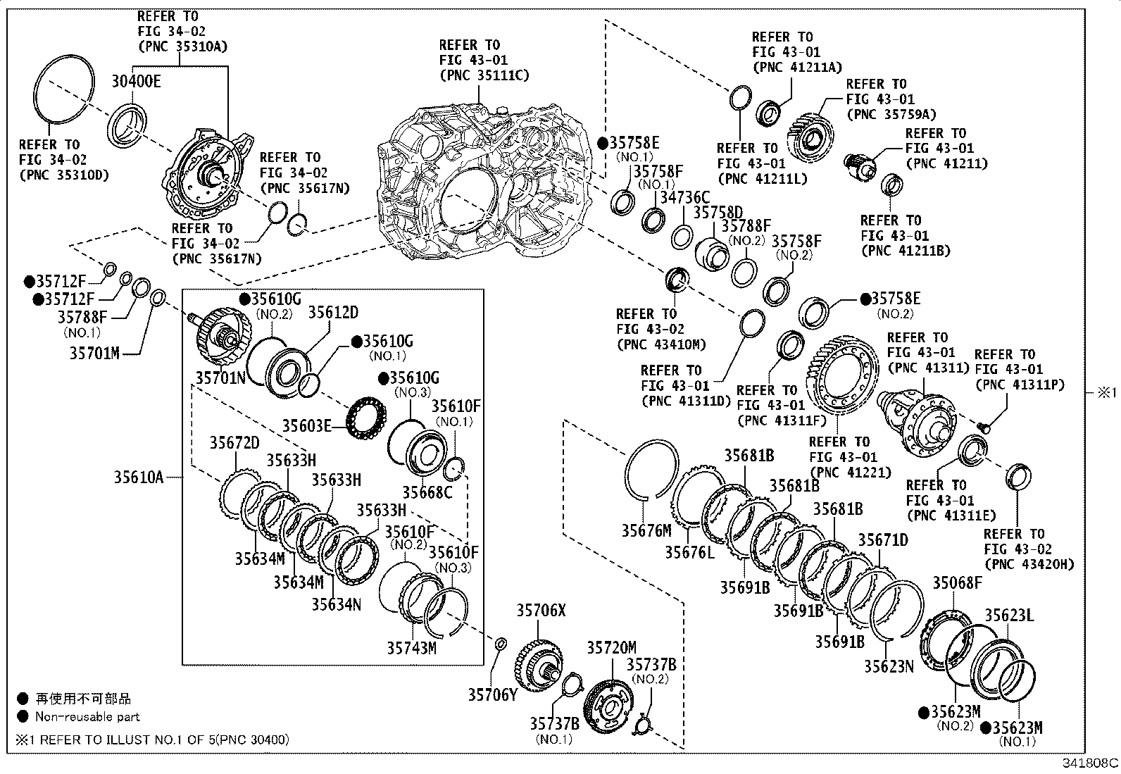 30400-59045 TRANSAXLE ASSY, CONTINUOUSLY VARIABLE product image