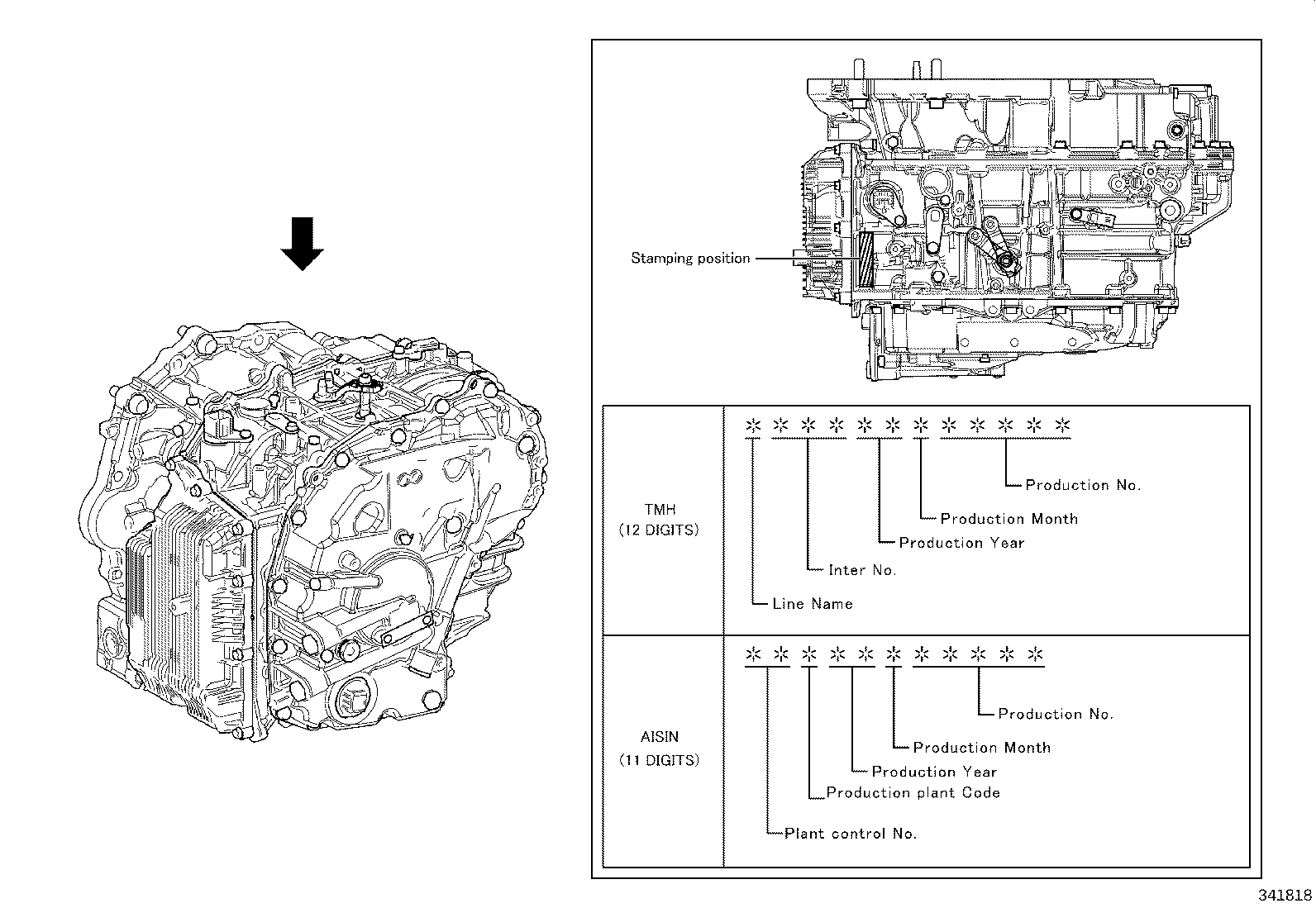 35410-42080 BODY ASSY, TRANSMISSION VALVE product image