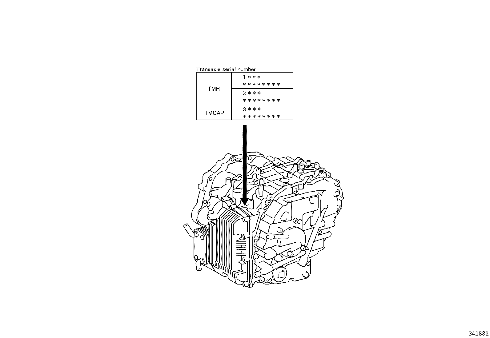 30400-0A030 TRANSAXLE ASSY, CONTINUOUSLY VARIABLE product image