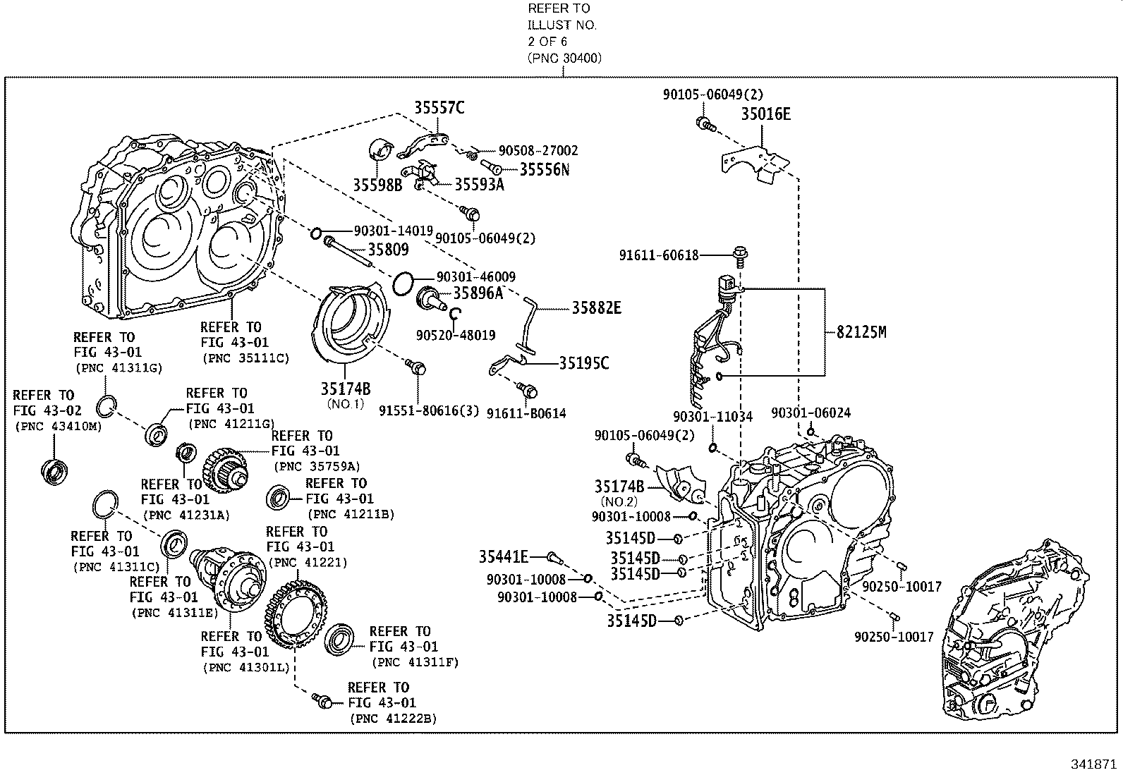 30140-10070 TRANSAXLE ASSY, CVT, REBUILT(W/O TORQUE CONVERTER) product image