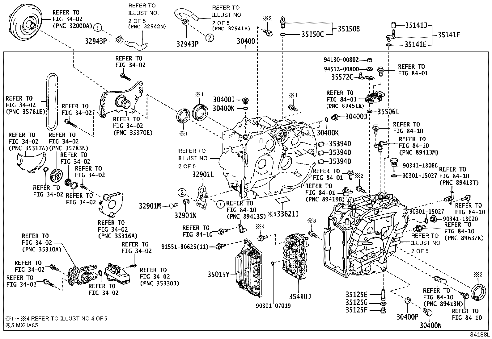 30400-42170 TRANSAXLE ASSY, CONTINUOUSLY VARIABLE product image