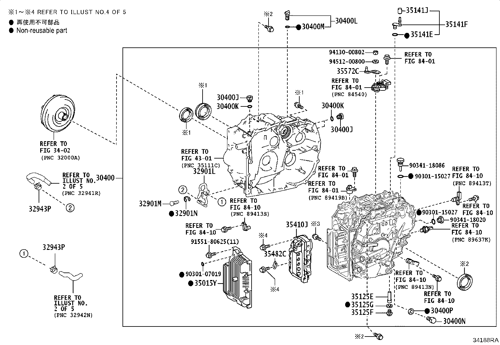 30400-33040 TRANSAXLE ASSY, CONTINUOUSLY VARIABLE product image