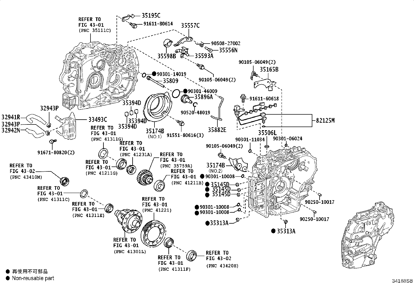 30400-33040 TRANSAXLE ASSY, CONTINUOUSLY VARIABLE product image