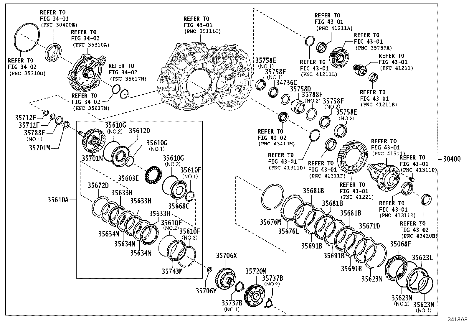 30400-48010 TRANSAXLE ASSY, CONTINUOUSLY VARIABLE product image