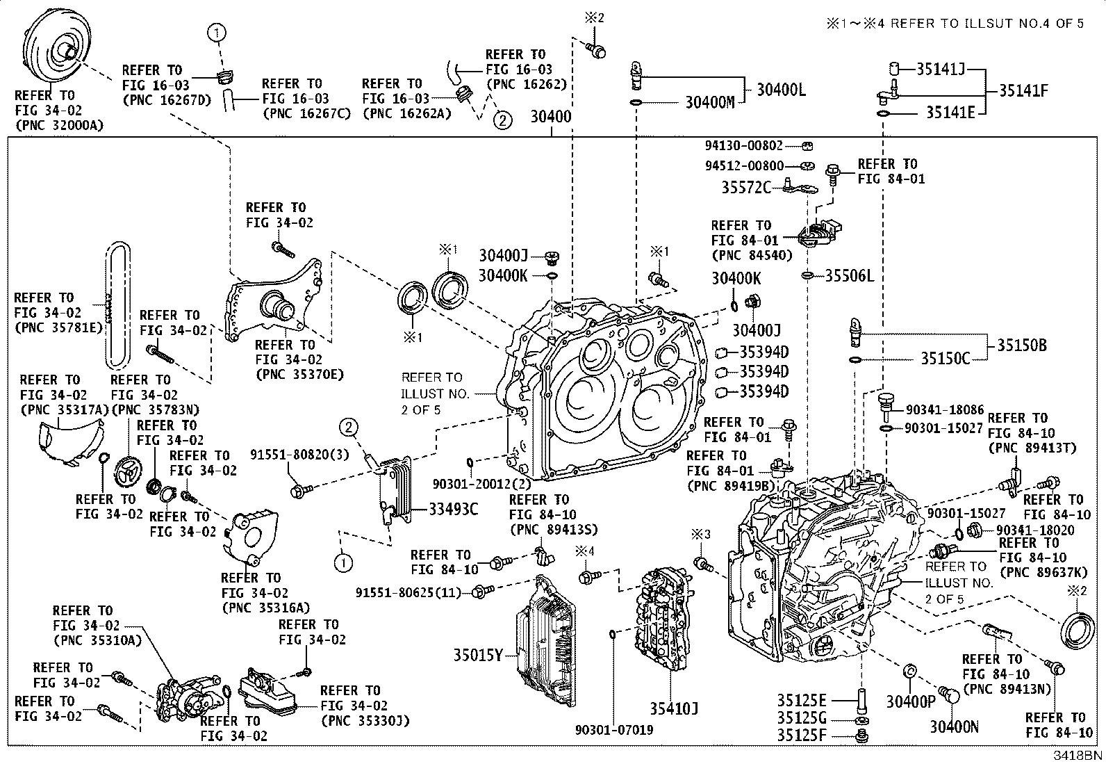 30400-16090 TRANSAXLE ASSY, CONTINUOUSLY VARIABLE product image