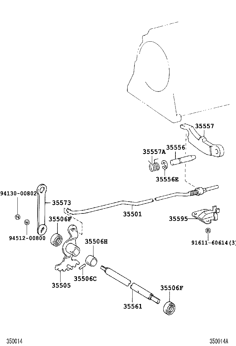 35523-60060 CLAMP, THROTTLE CABLE, NO.4 product image