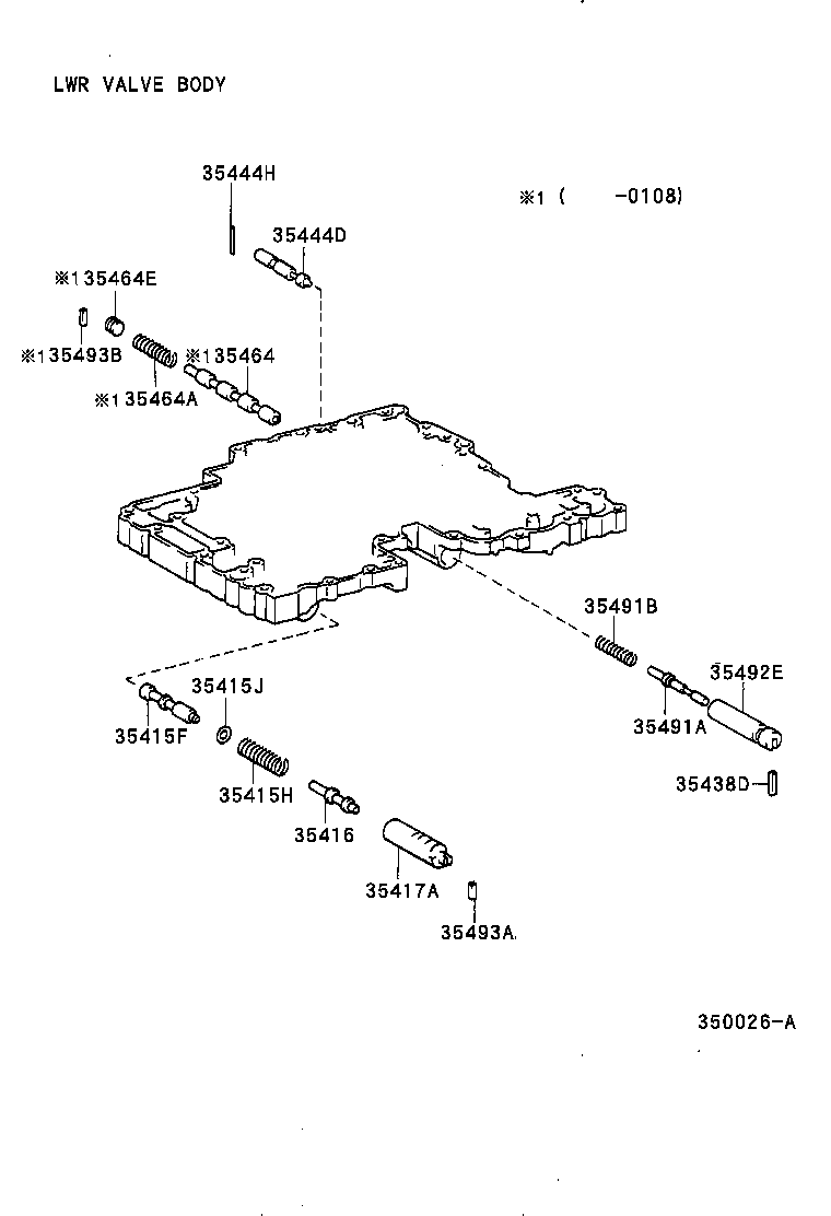 35410-35690 BODY ASSY, TRANSMISSION VALVE product image