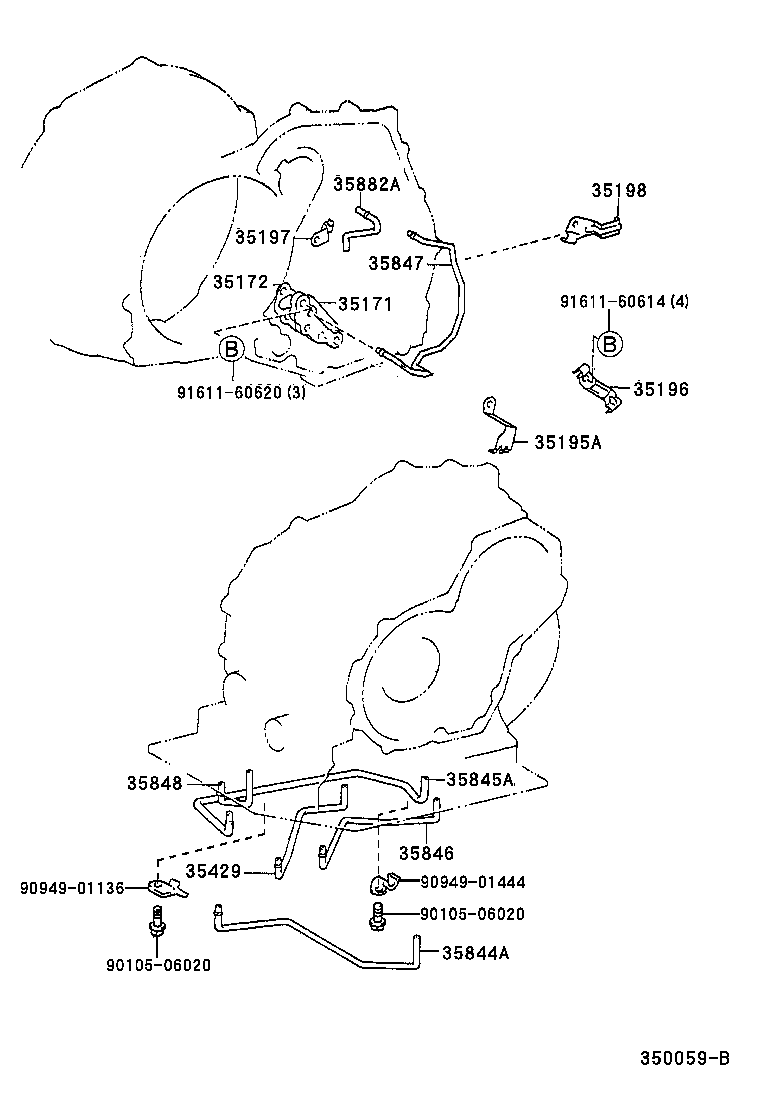 35205-20040 SPRING SUB-ASSY, B-2 ACCUMULATOR product image