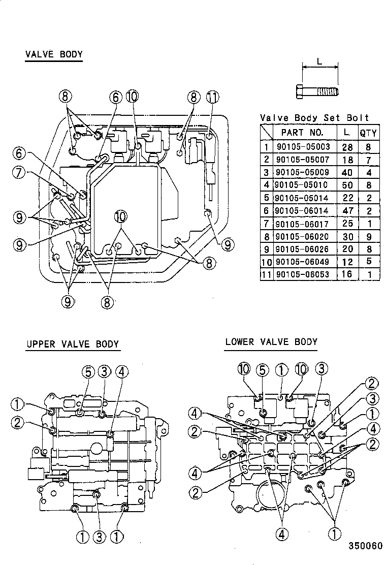 35410-21040 BODY ASSY, TRANSMISSION VALVE product image