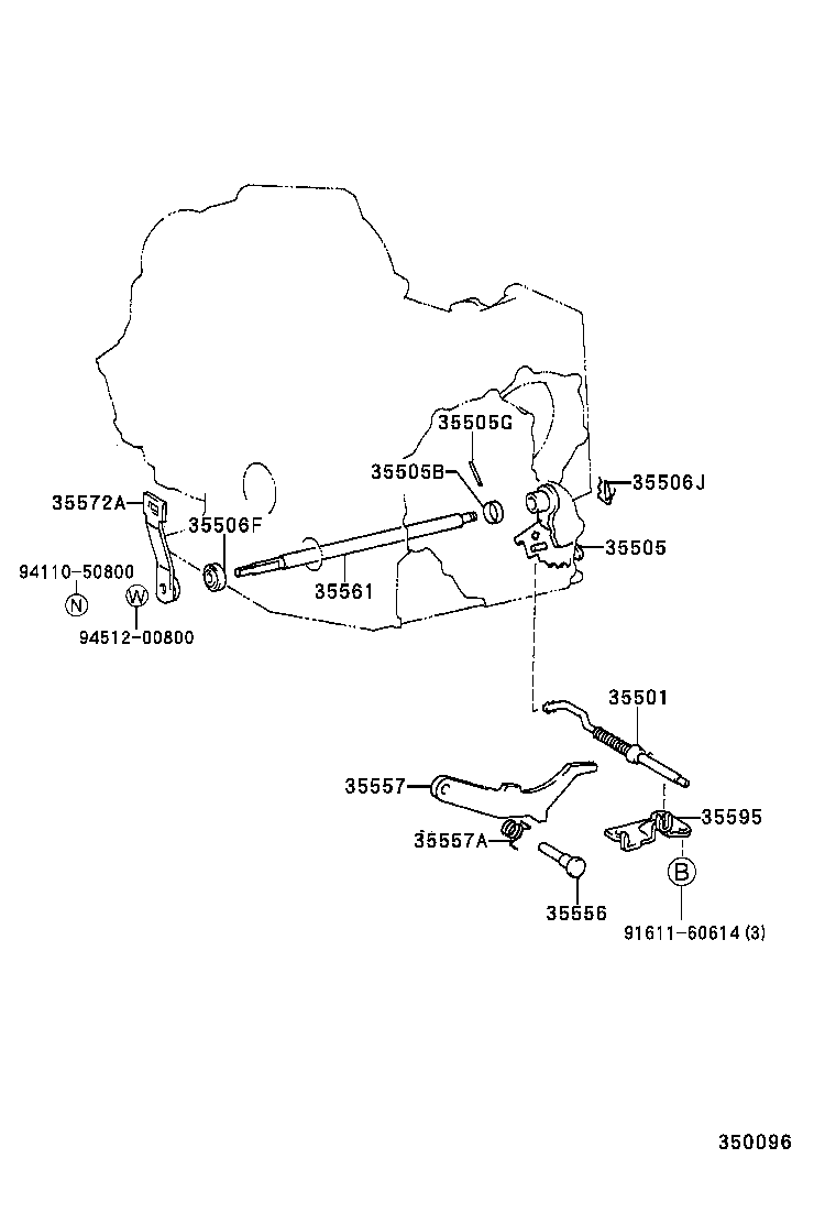 35520-33040 CABLE ASSY, THROTTLE product image