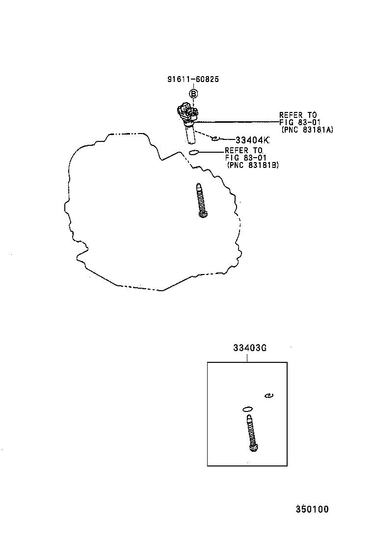 33403-29535 GEAR SUB-ASSY, SPEEDOMETER DRIVEN (ATM) product image