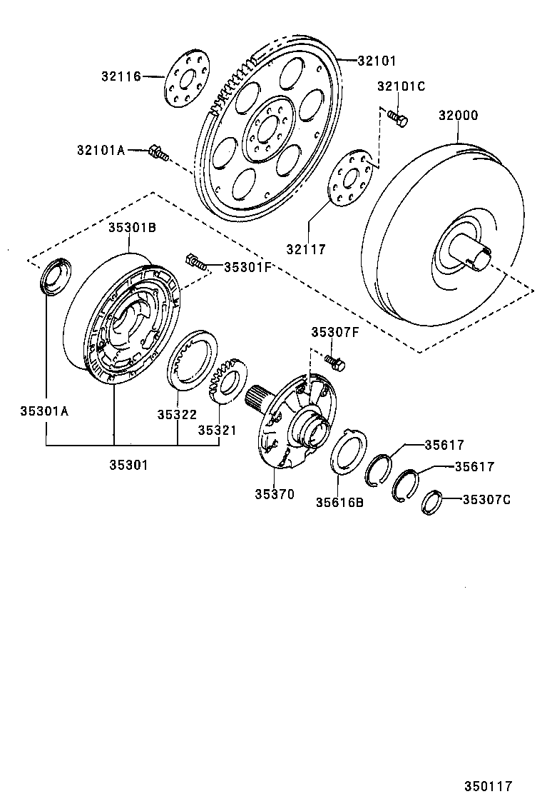 32000-20360 CONVERTER ASSY, TORQUE product image