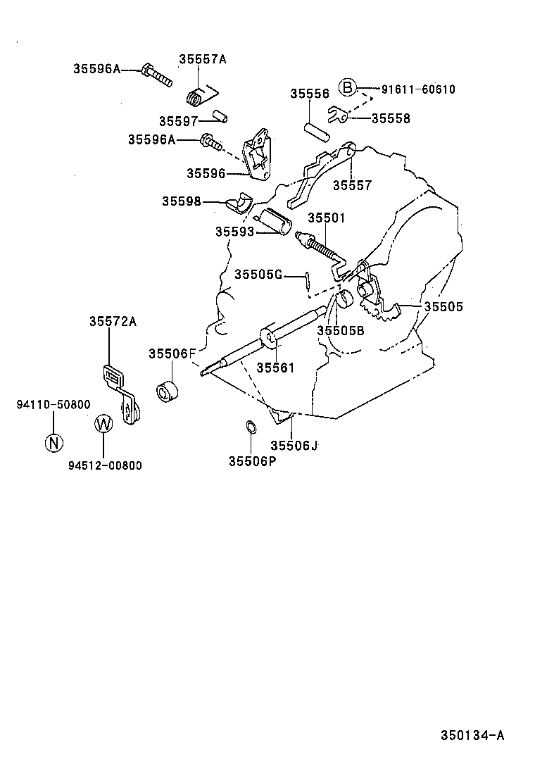 35520-20440 CABLE ASSY, THROTTLE product image