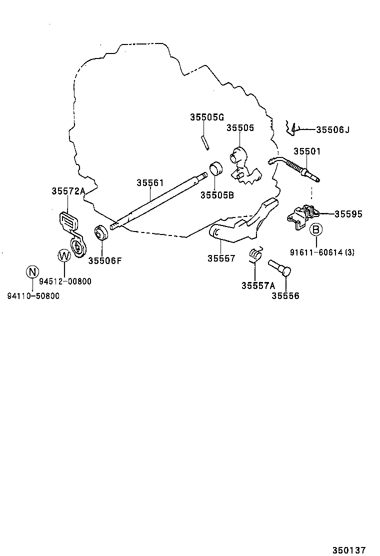 35520-21070 CABLE ASSY, THROTTLE product image