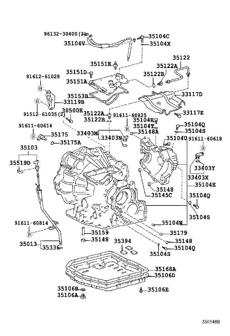 35103-20340 GAGE SUB-ASSY, TRANSMISSION OIL LEVEL product image