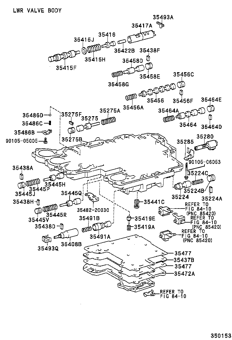 35410-20451 BODY ASSY, TRANSMISSION VALVE product image