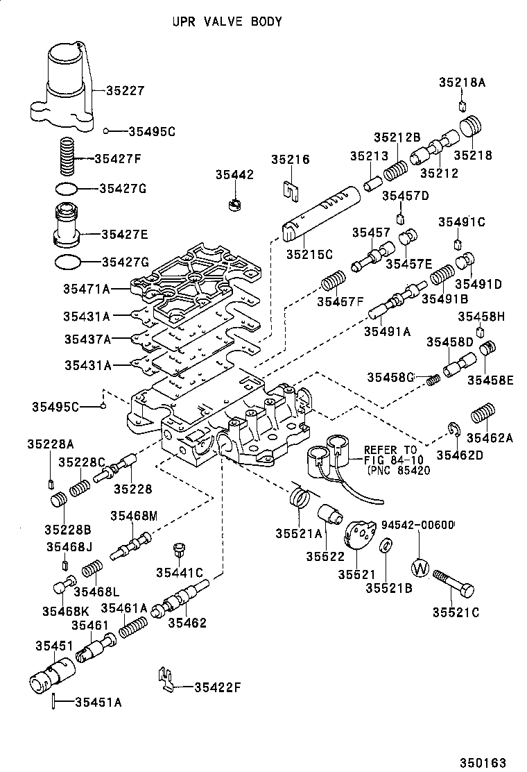 35410-20451 BODY ASSY, TRANSMISSION VALVE product image