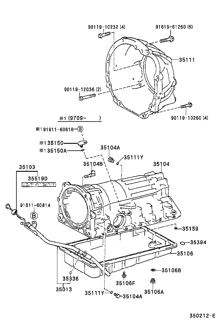 Toyota 35103-24050 GAGE SUB-ASSY, TRANSMISSION OIL LEVEL