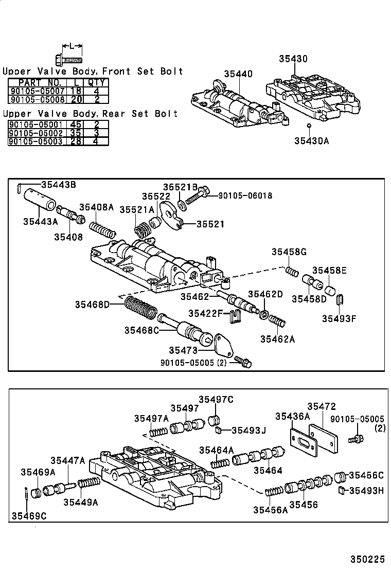 35409-30030 SPRING SUB-ASSY, MANUAL DETENT product image