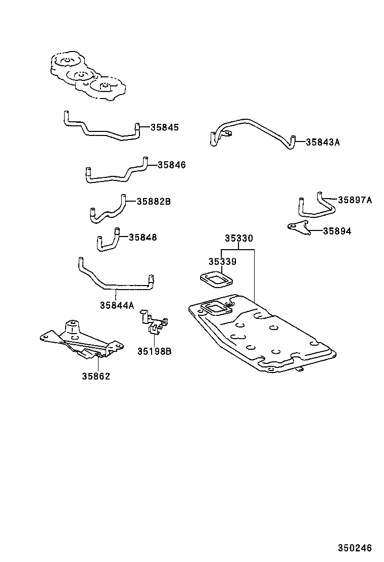 90501-20142 SPRING, COMPRESSION (FOR C-2 ACCUMULATOR PISTON) product image