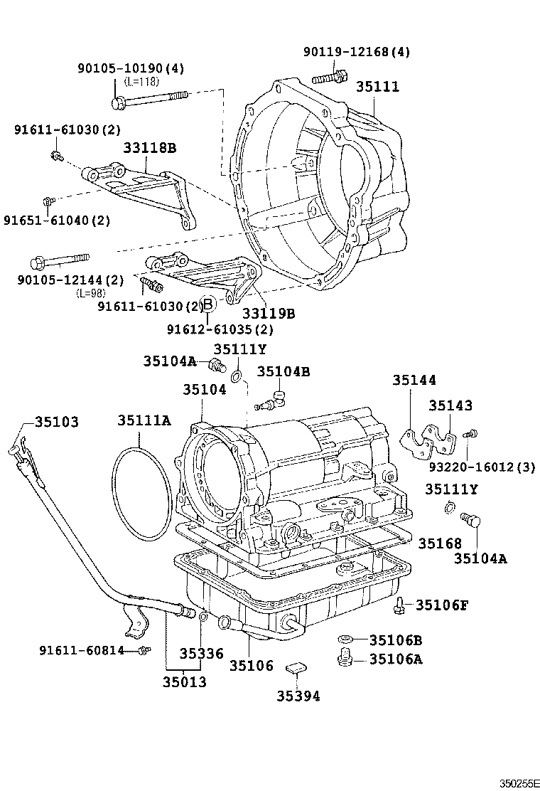 35103-24091 GAGE SUB-ASSY, TRANSMISSION OIL LEVEL product image