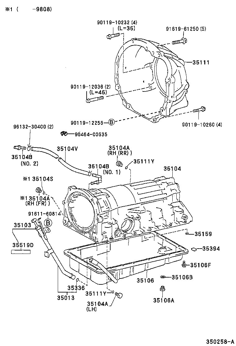 35103-24091 GAGE SUB-ASSY, TRANSMISSION OIL LEVEL product image