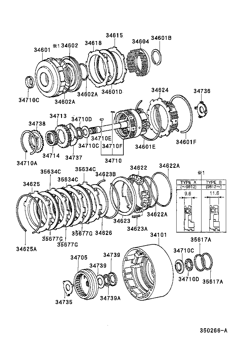 34101-22010 CASE SUB-ASSY, OVERDRIVE product image