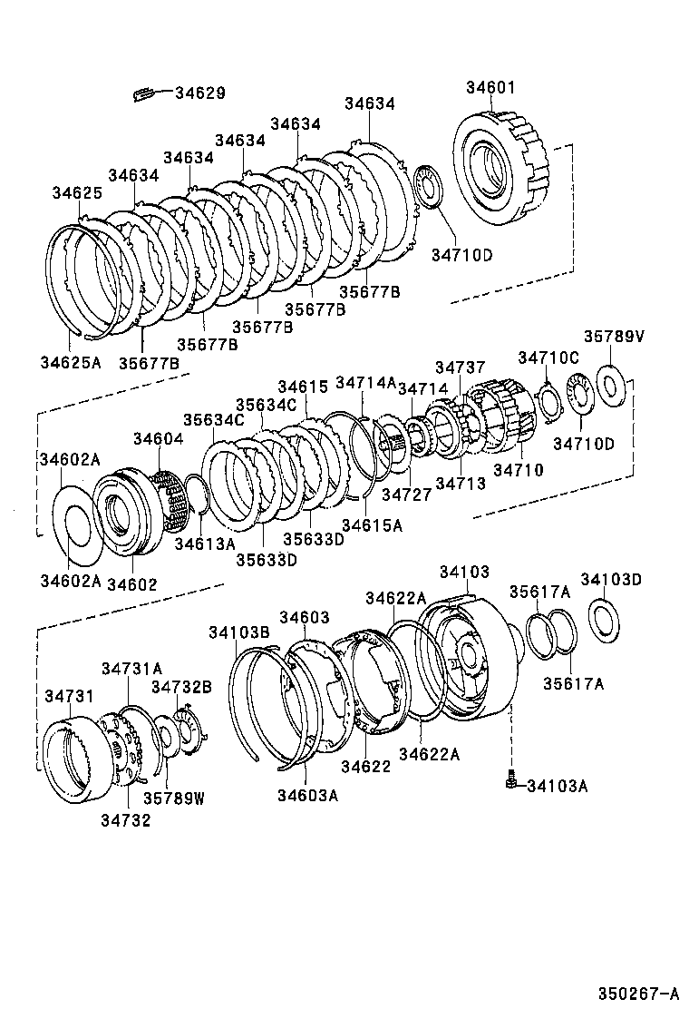 34101-22010 CASE SUB-ASSY, OVERDRIVE product image