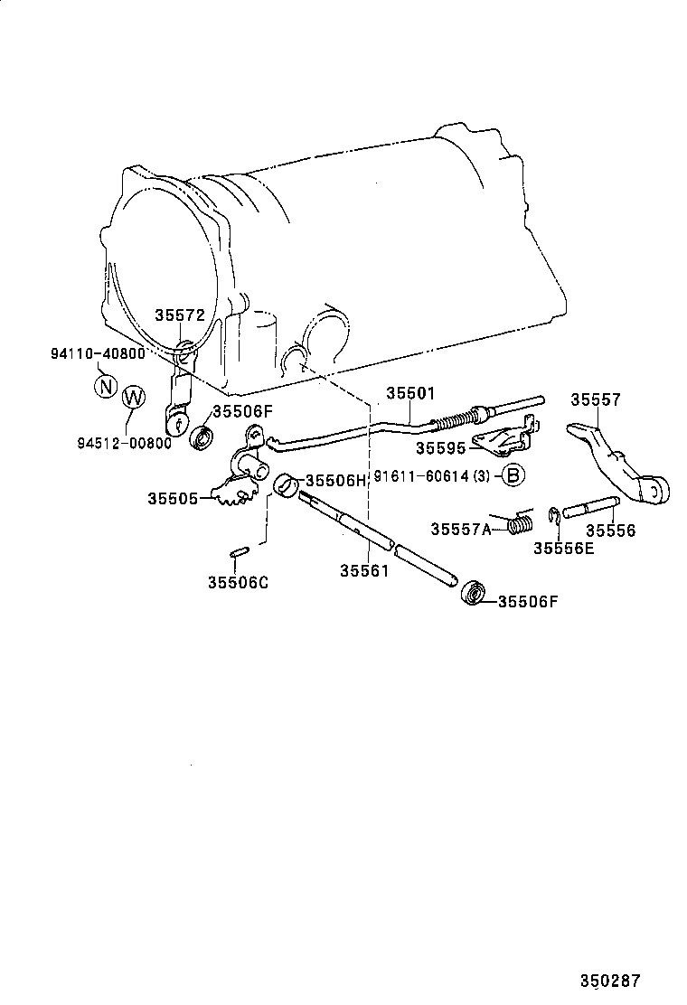 35520-22290 CABLE ASSY, THROTTLE product image