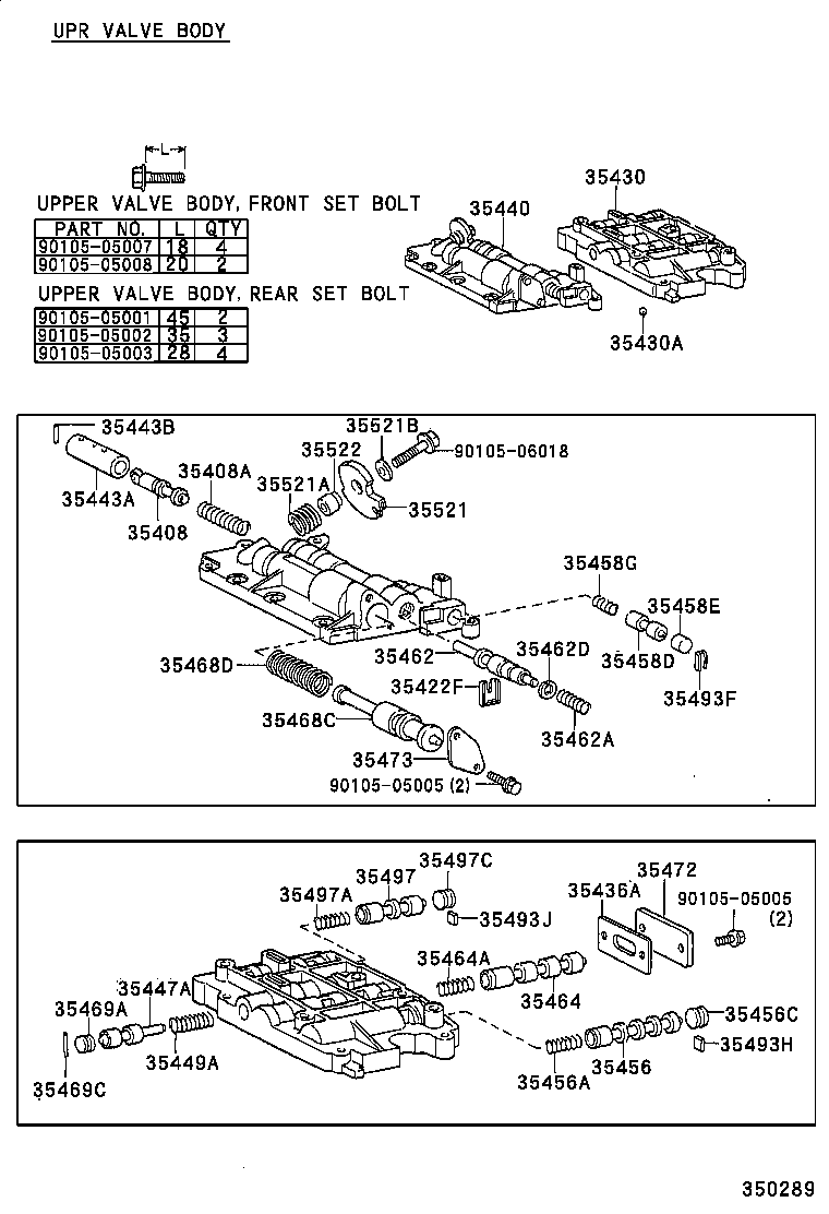 35209-22010 SPRING, COMPRESSION (FOR C-2 ACCUMULATOR PISTON) product image