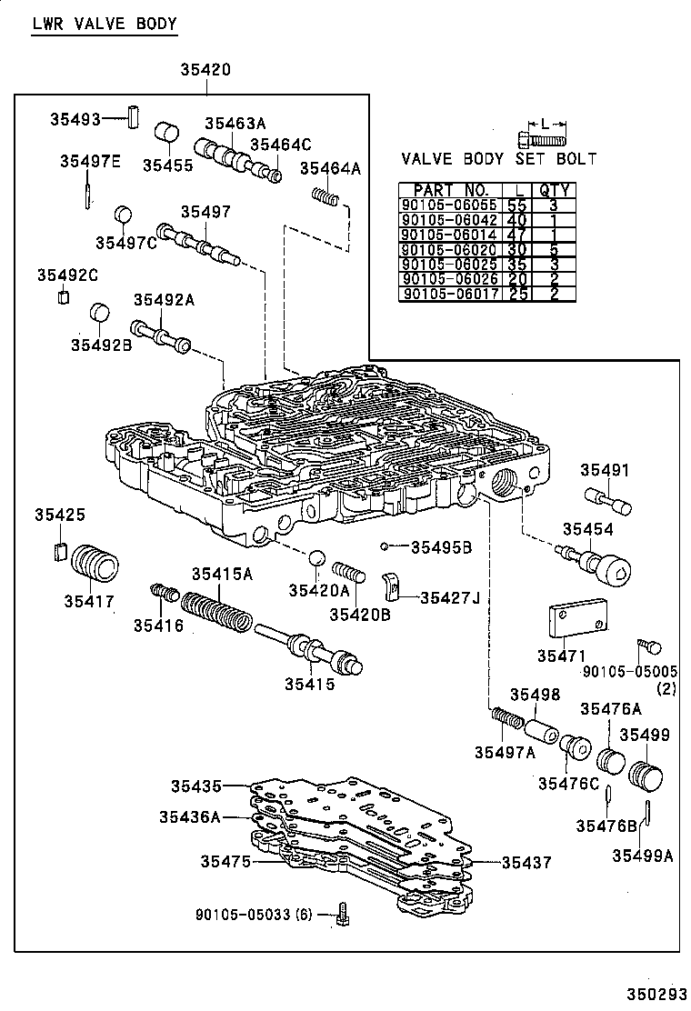 35209-22010 SPRING, COMPRESSION (FOR C-2 ACCUMULATOR PISTON) product image