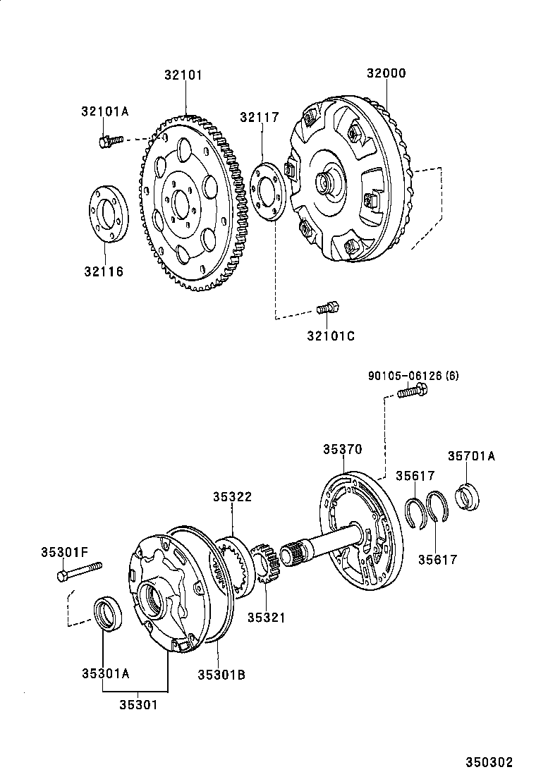 32115-27010 SPACER, DRIVE PLATE, FRONT product image