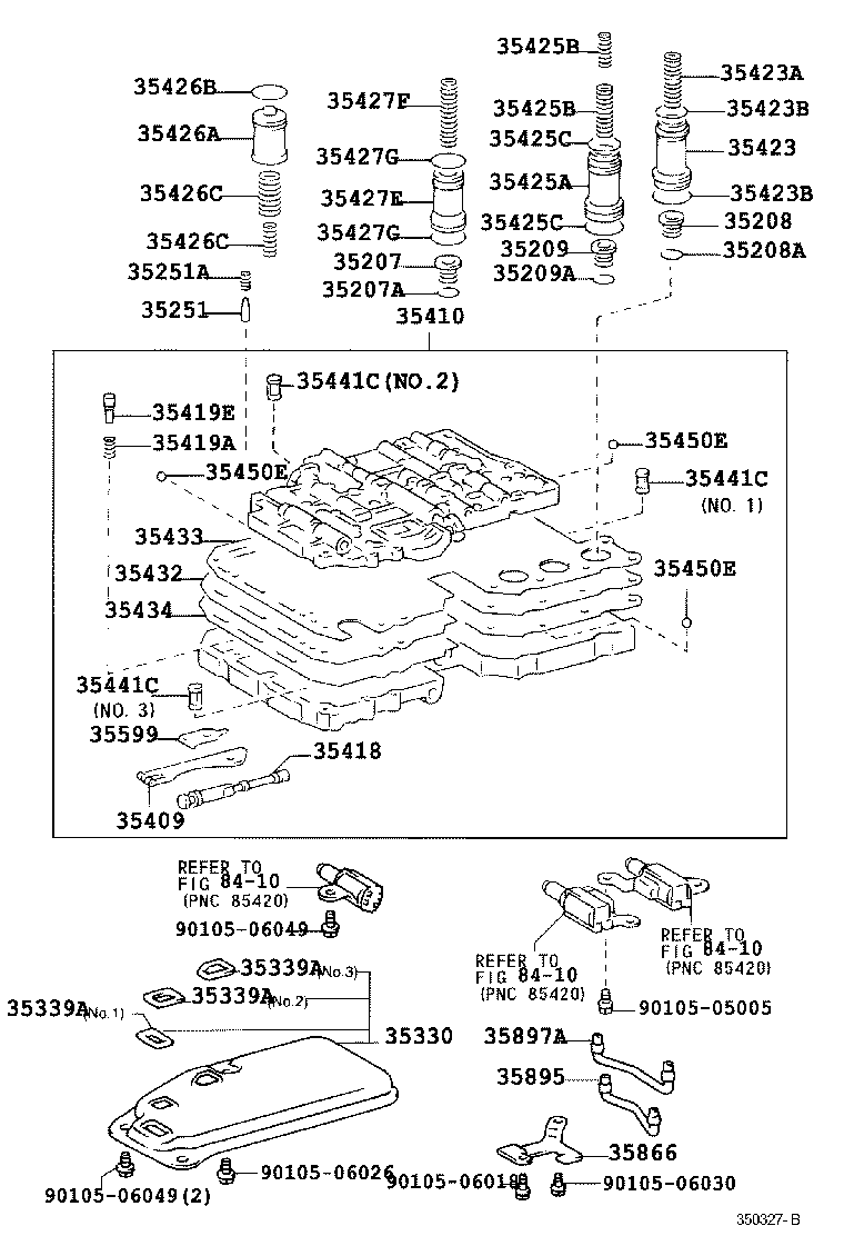 35209-22010 SPRING, COMPRESSION (FOR C-2 ACCUMULATOR PISTON) product image