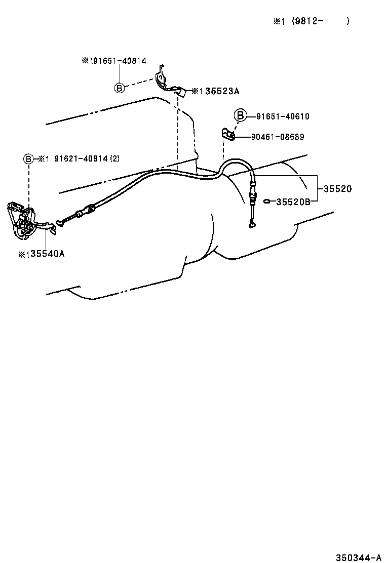 35520-28121 CABLE ASSY, THROTTLE product image