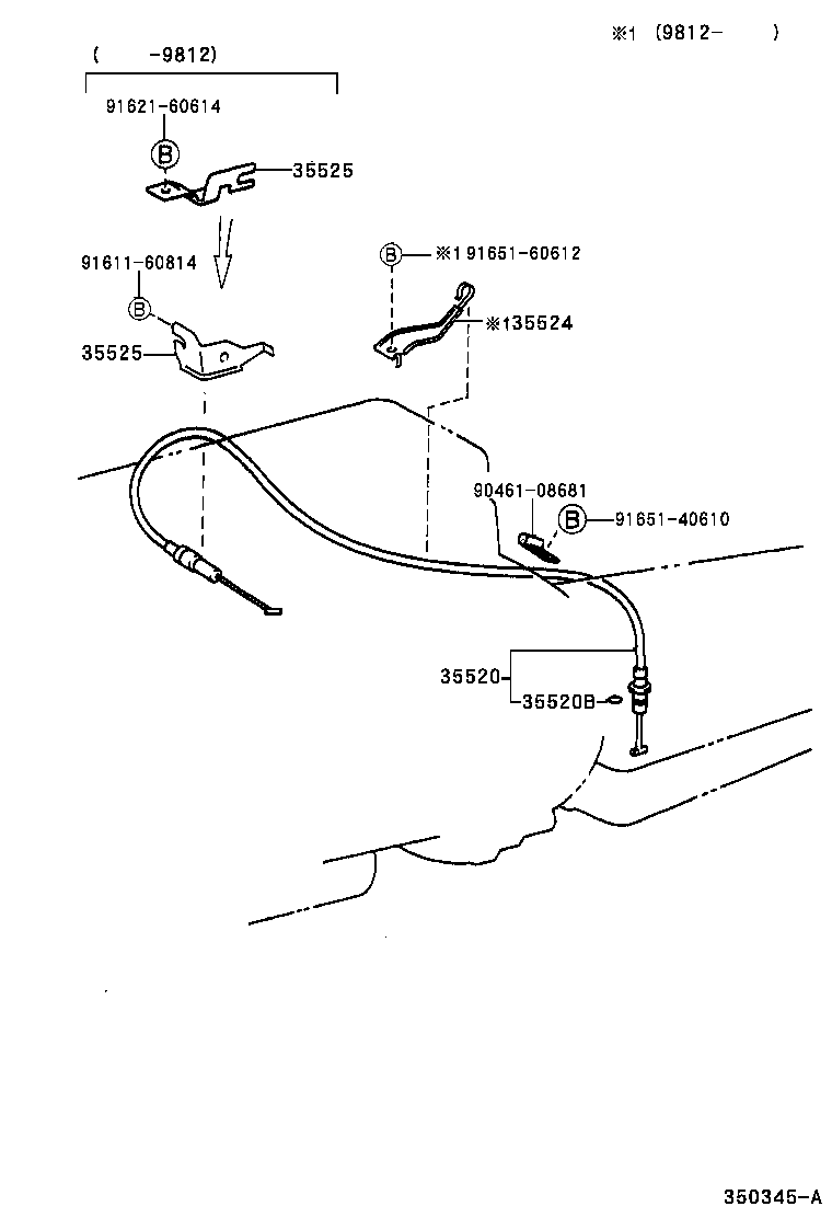 35520-28100 CABLE ASSY, THROTTLE product image