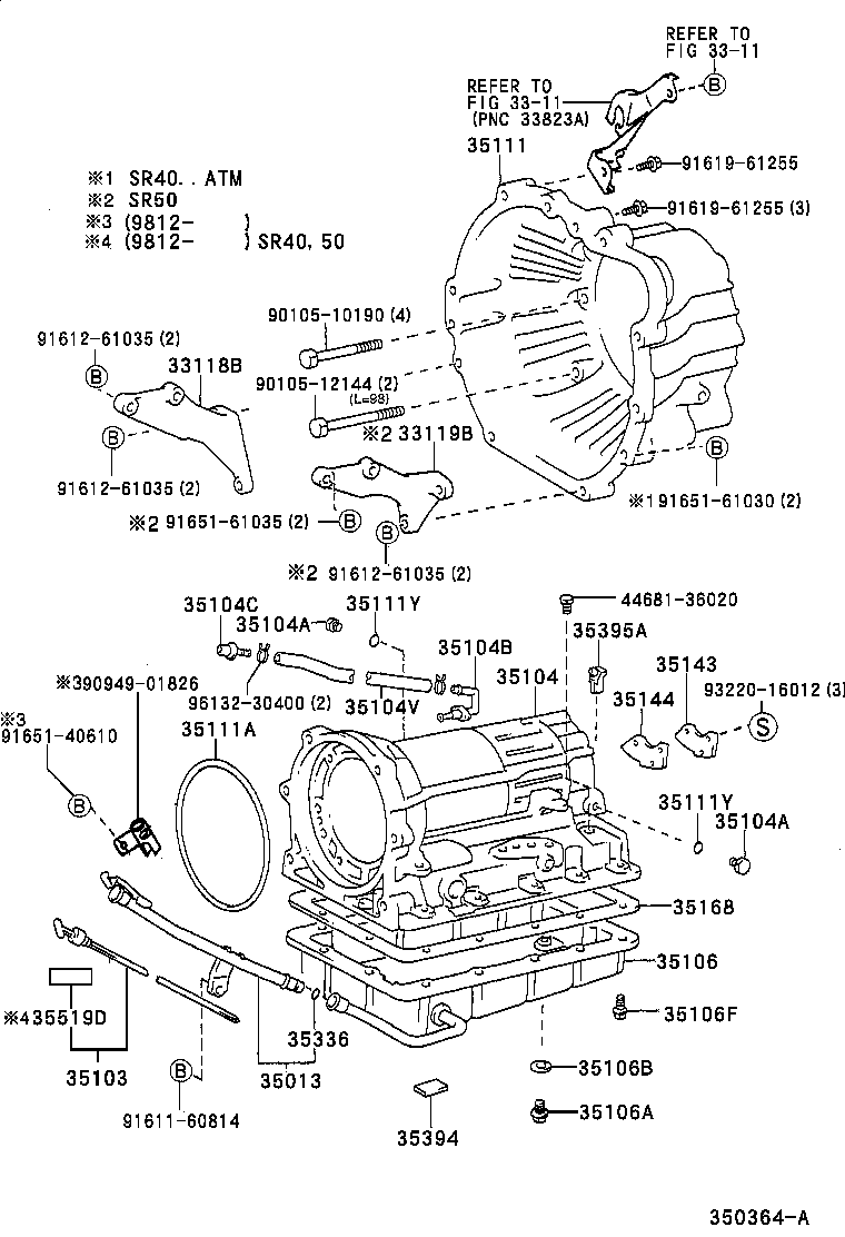 35103-28130 GAGE SUB-ASSY, TRANSMISSION OIL LEVEL product image