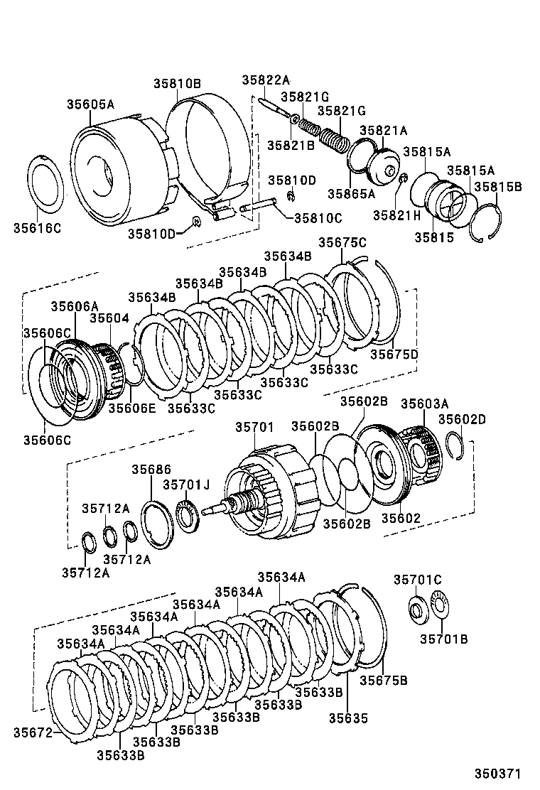 35601-60010 DRUM SUB-ASSY, CLUTCH product image