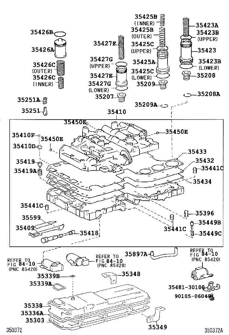 35410-60360 BODY ASSY, TRANSMISSION VALVE product image