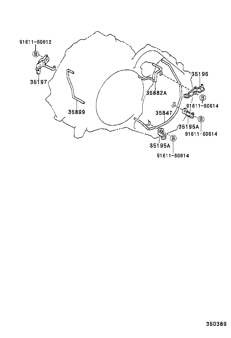 35410-12461 BODY ASSY, TRANSMISSION VALVE product image