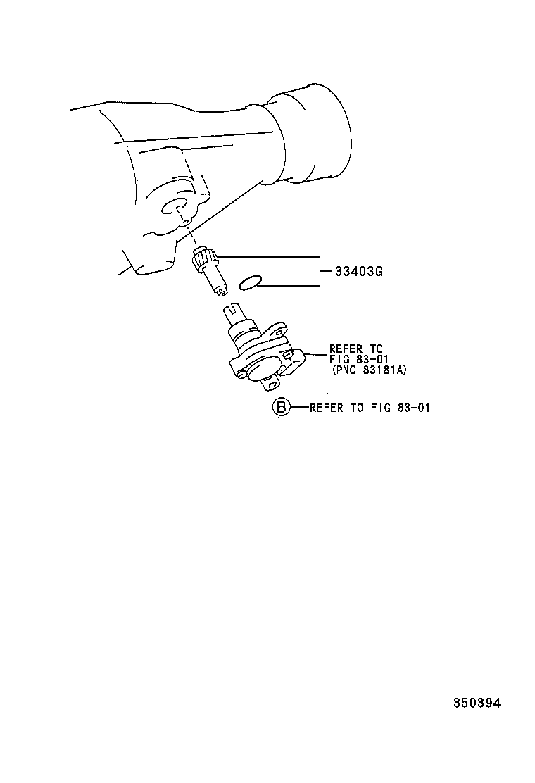33485-28010 PLATE, SPEEDOMETER SLEEVE LOCK (ATM) product image