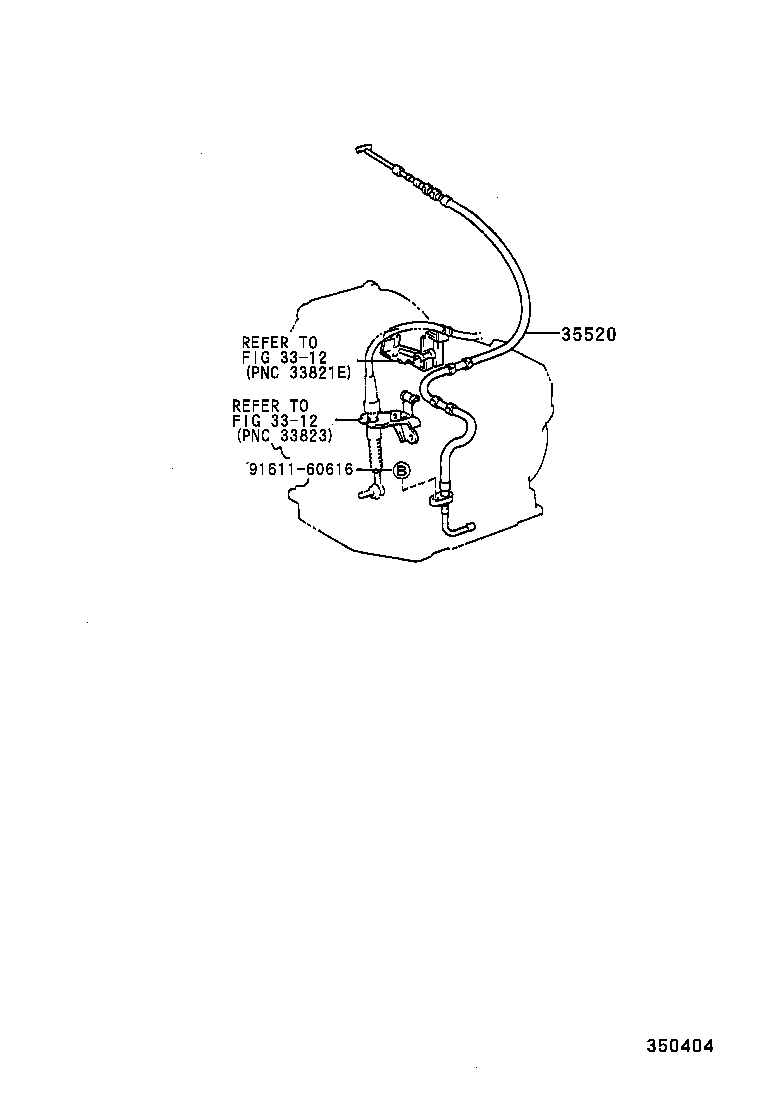 35501-12020 ROD SUB-ASSY, PARKING LOCK product image