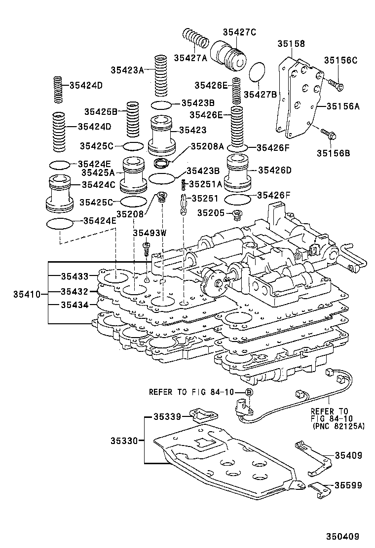 35410-12640 BODY ASSY, TRANSMISSION VALVE product image