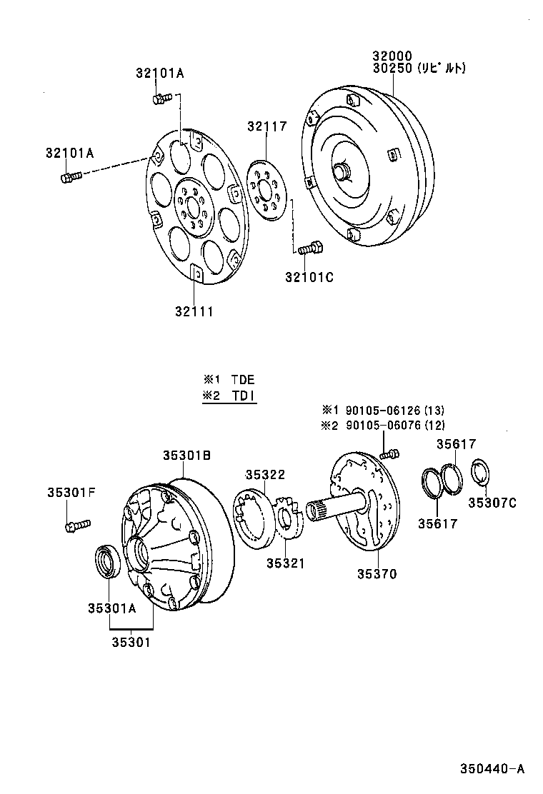 32000-60190 CONVERTER ASSY, TORQUE product image