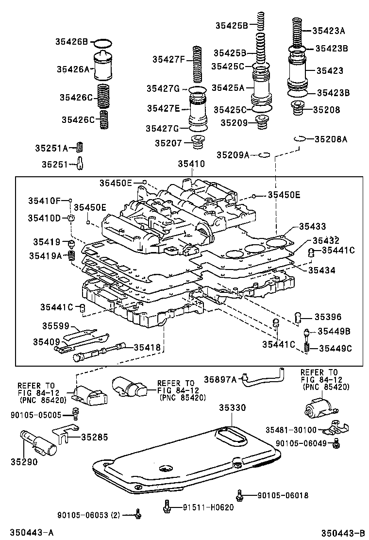 35432-35280 PLATE, VALVE BODY, NO.1 product image