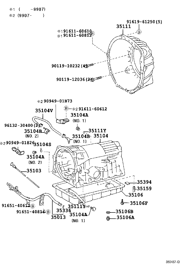 35103-26160 GAGE SUB-ASSY, TRANSMISSION OIL LEVEL product image