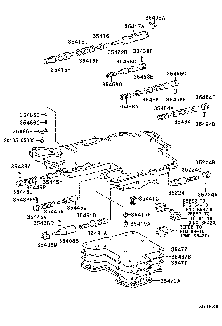 35410-12640 BODY ASSY, TRANSMISSION VALVE product image